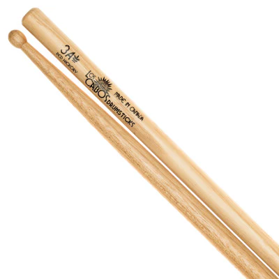 Los Cabos 3A Drum Sticks - Red Hickory