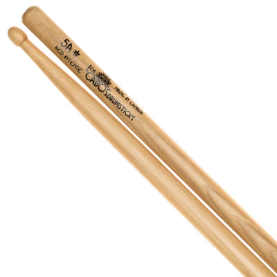 Los Cabos 5A Intense Drum Sticks - Red Hickory