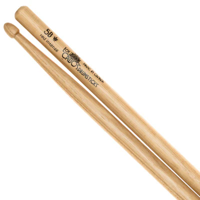 Los Cabos 5B Intense Drum Sticks - Red Hickory