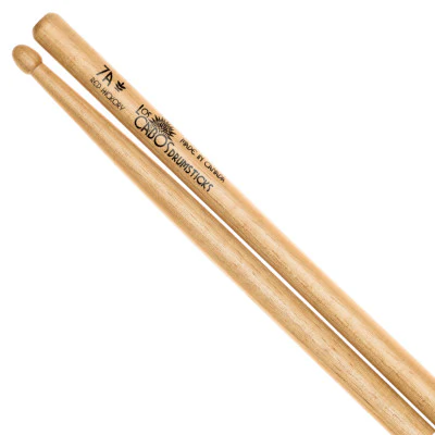Los Cabos 7A Drum Sticks - Red Hickory