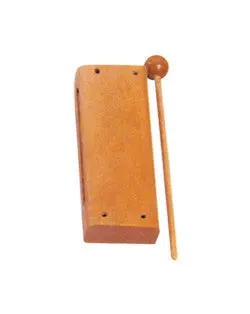 Mano Wood Block with Stick