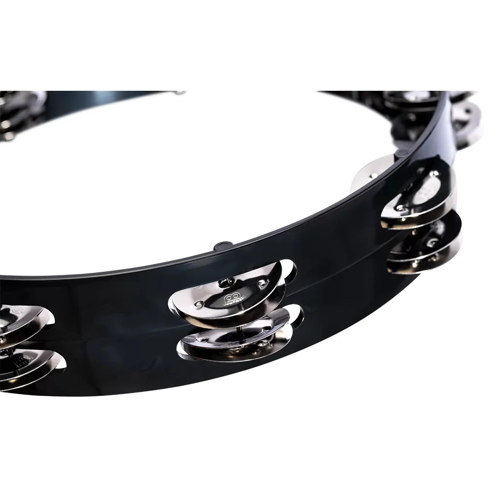 Meinl 2 rows Tour tambourine stainless steel jingles 10" - Image 2