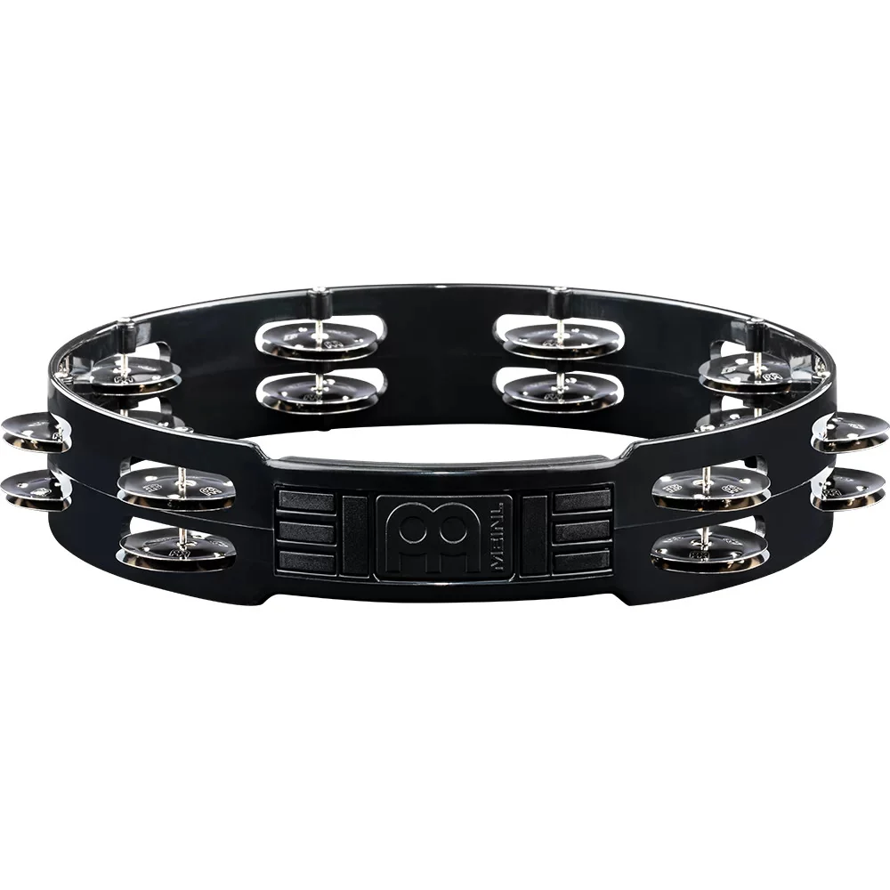 Meinl 2 rows Tour tambourine stainless steel jingles 10" - Image 5