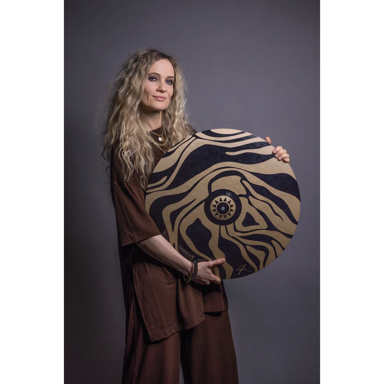 Meinl Artist Design Ride Cymbal 22in - Anika Nilles / Ocean Tides - Image 3