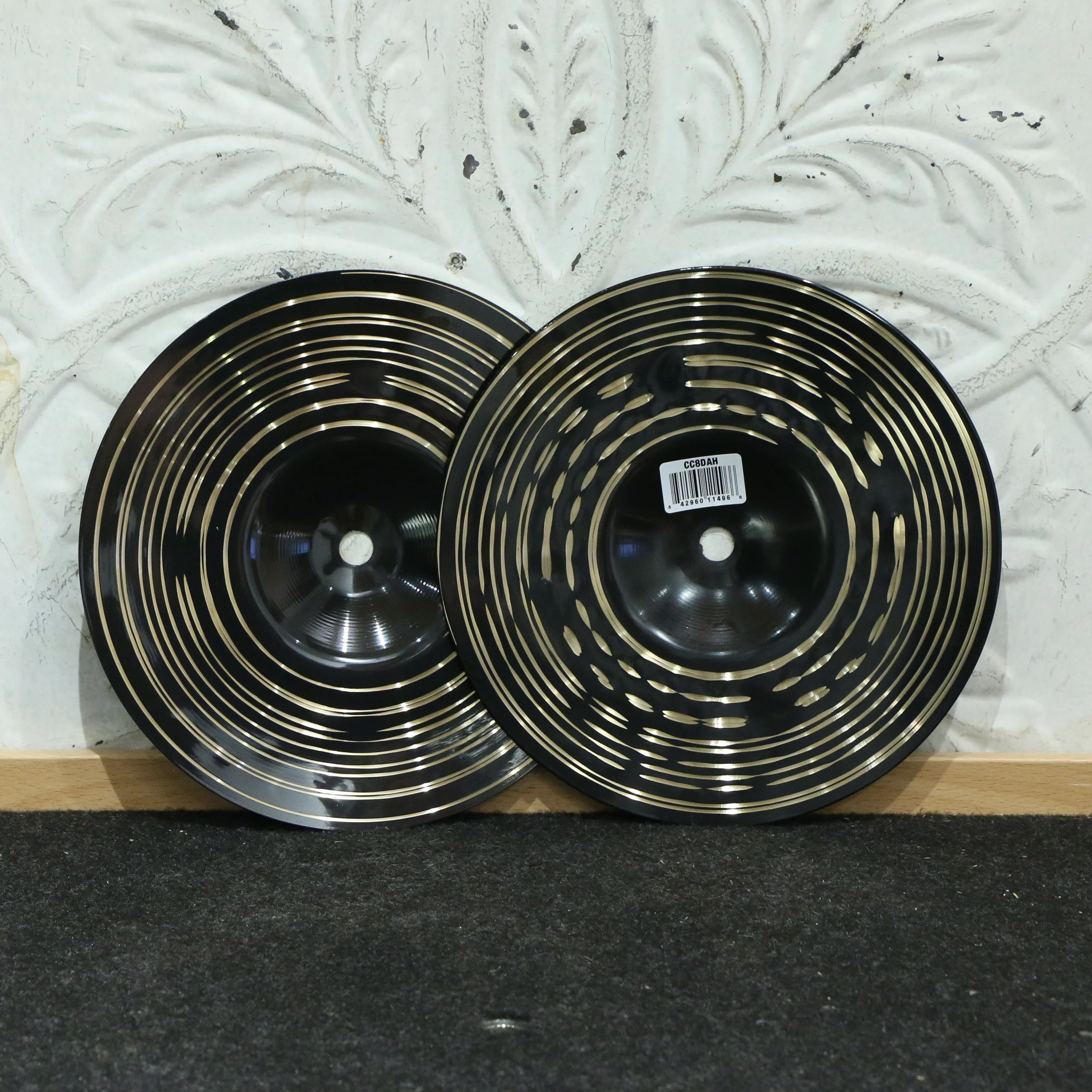 Meinl Classics Custom Dark Micro Stack Hats 8in - Image 2