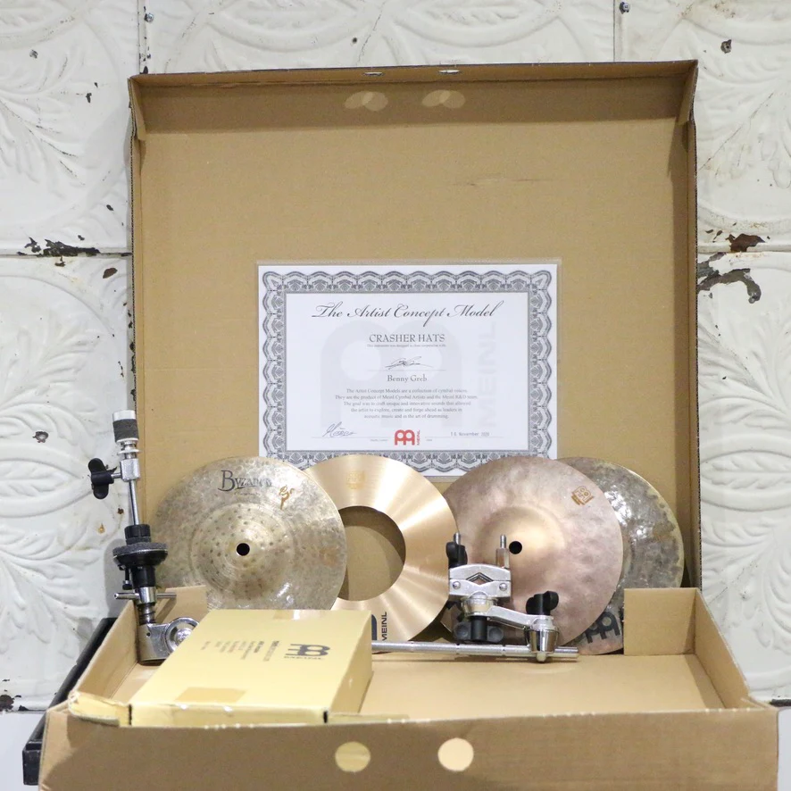 Meinl Artist Concept Benny Greb Crasher Hats 8/8in - Image 5