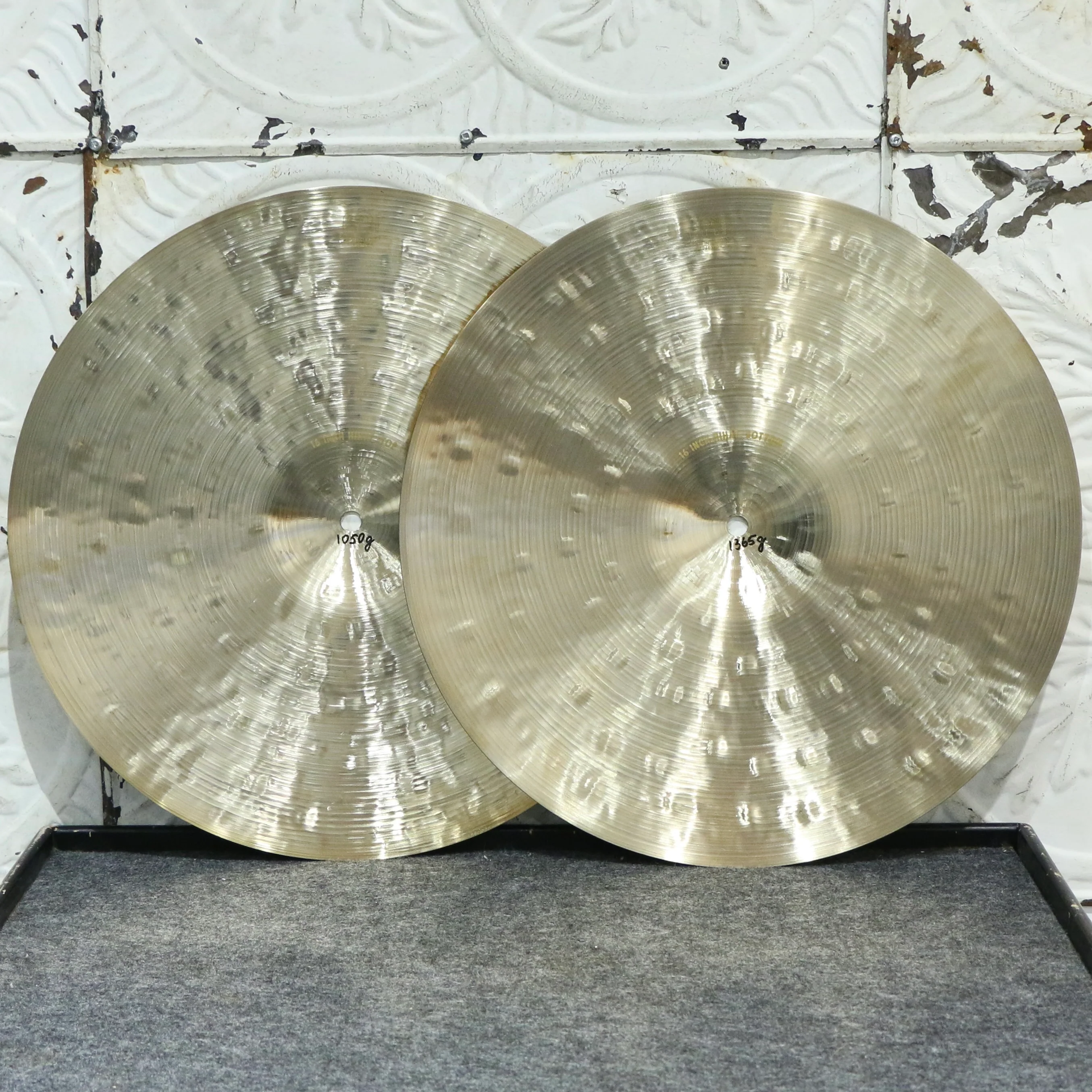 Meinl Byzance Foundry Reserve Hi-Hat Cymbals 16in (1050/1365g) - Image 2