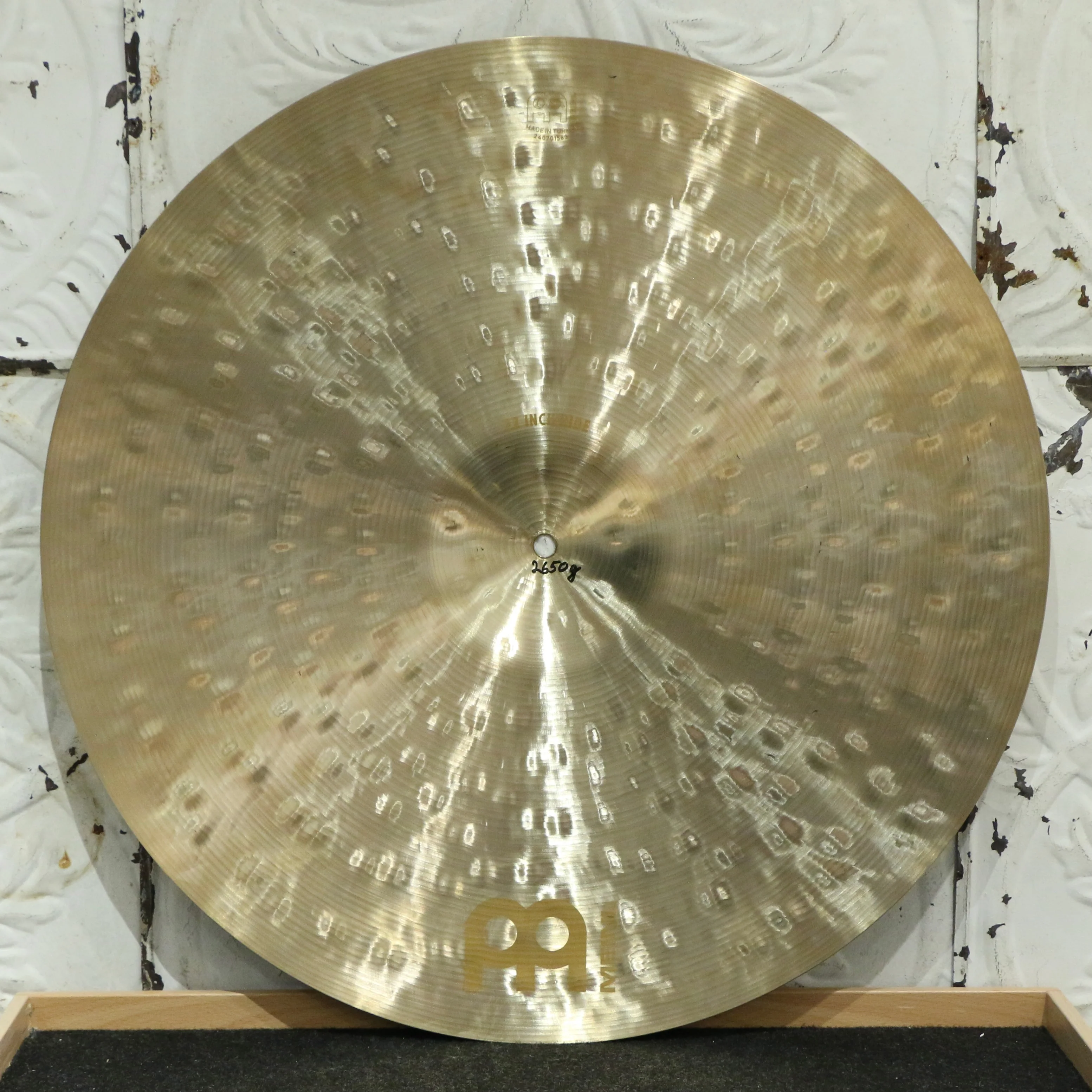 Meinl Byzance Foundry Reserve Ride Cymbal 22in (2650g) - Image 2