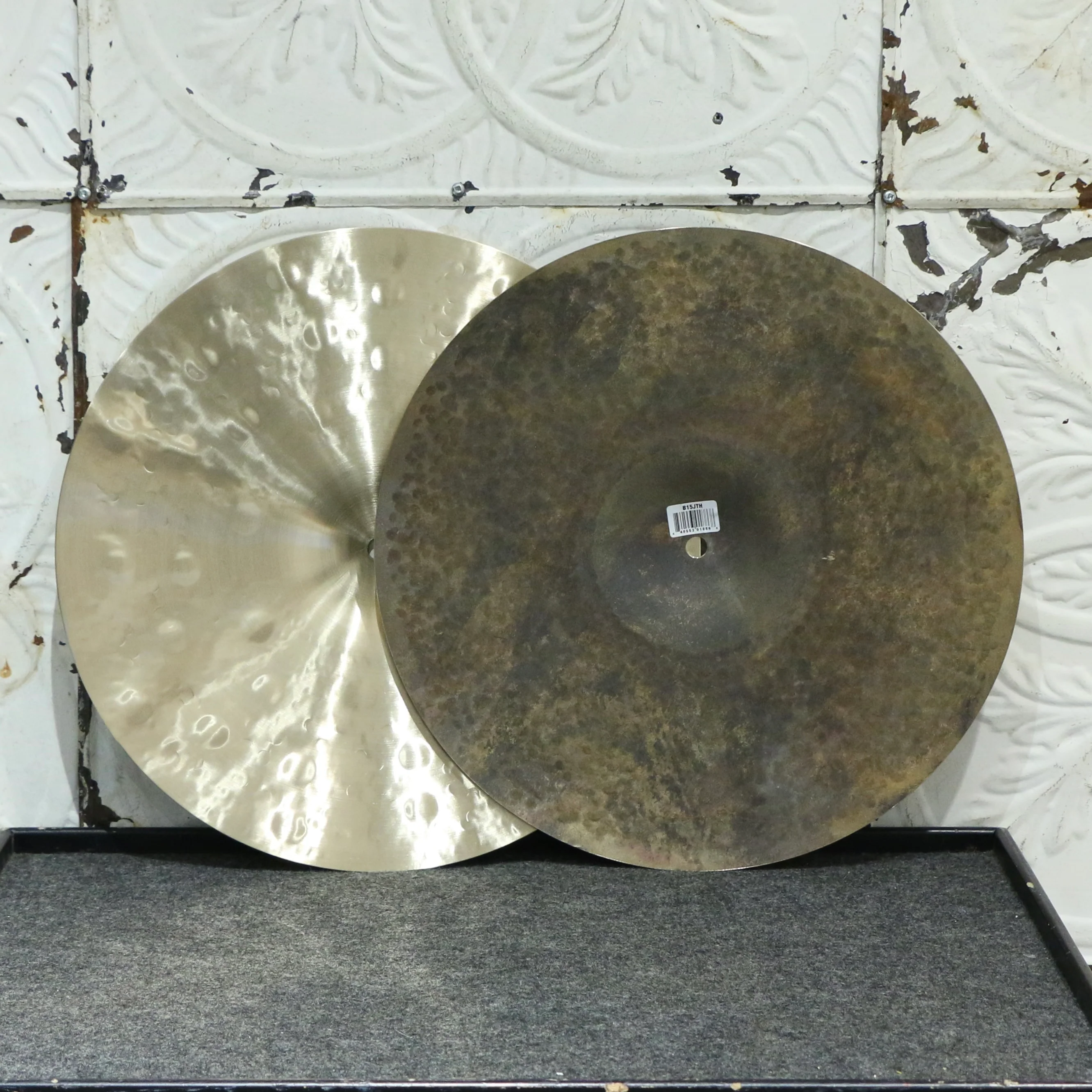 Meinl Byzance Jazz Thin Hi-hat Cymbals 15in (916/1092g) - Image 2