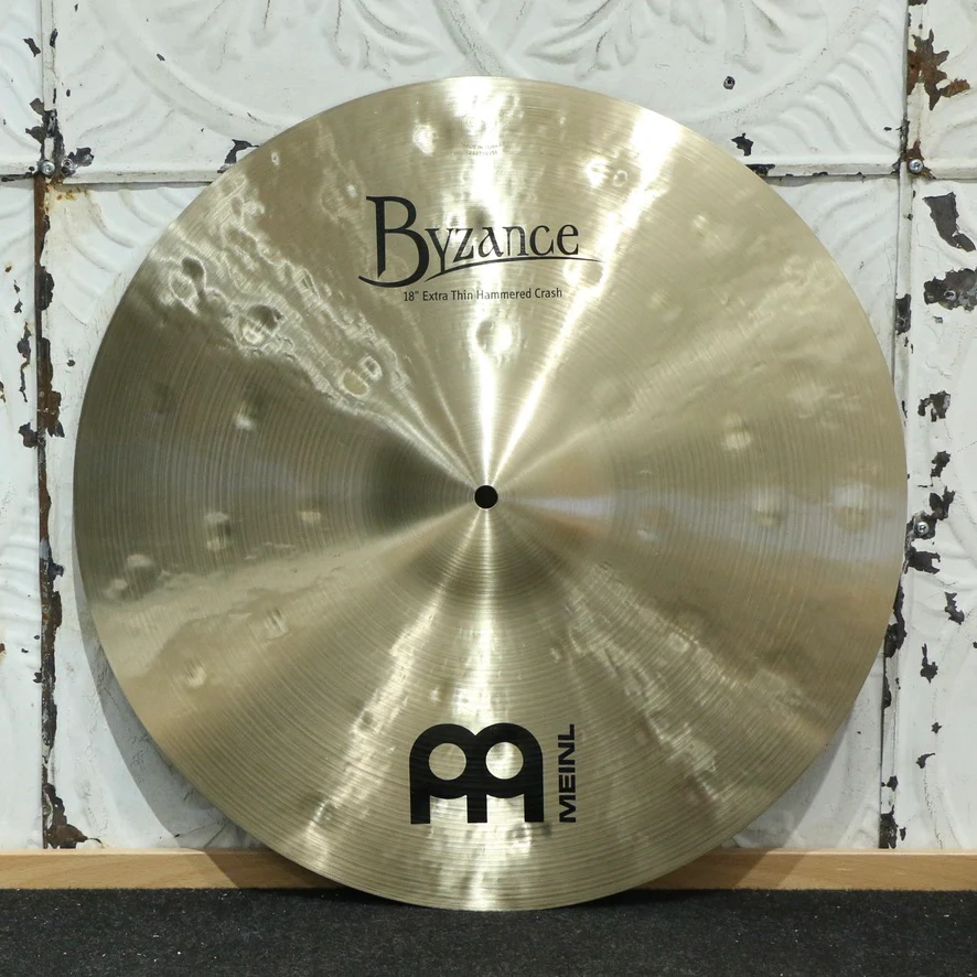 Meinl Byzance Traditional Extra Thin Hammered Crash Cymbal 18in (1402g)