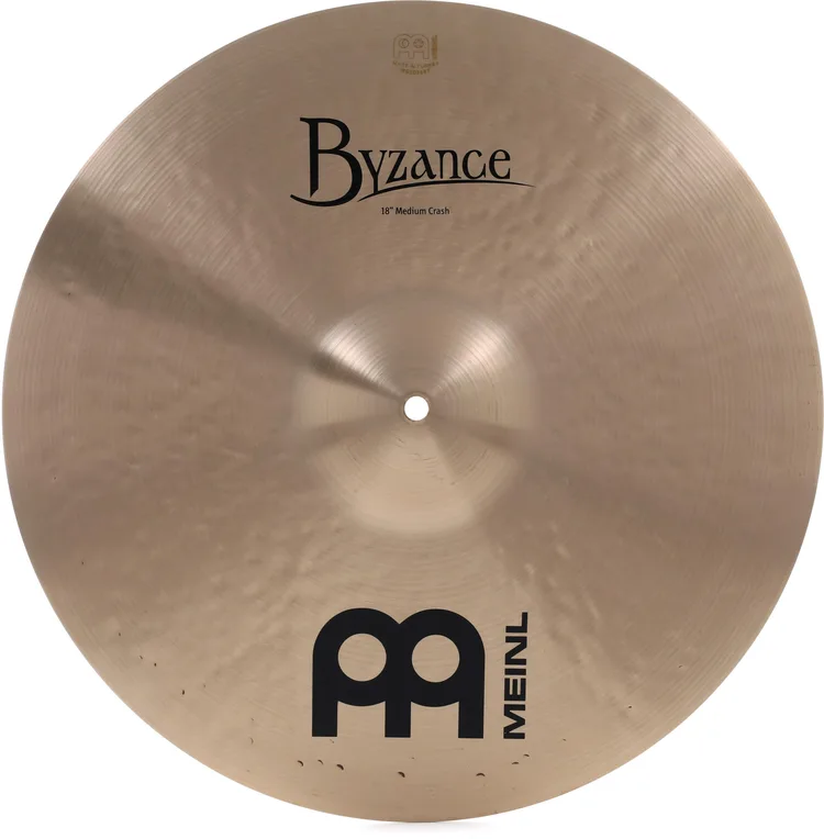 Meinl Cymbals Byzance Matched Crash Pack - 18 inch and 20 inch, Medium Traditional - Image 3