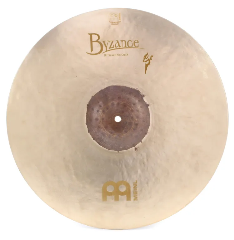 Meinl CymbalsByzance Matched Crash Pack - 16 inch Trash and 18 inch Thin Sand - Image 3