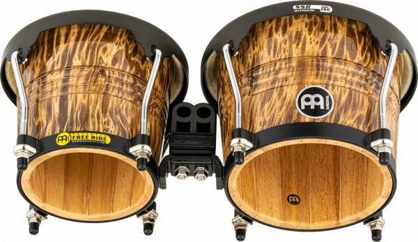 Meinl Marathon Designer Bongos 6 3/4-8in - Leopard Burl - Image 2