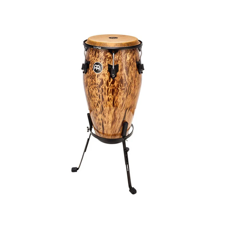 Meinl Marathon Designer Conga 11 3/4in with stand Leopard Burl