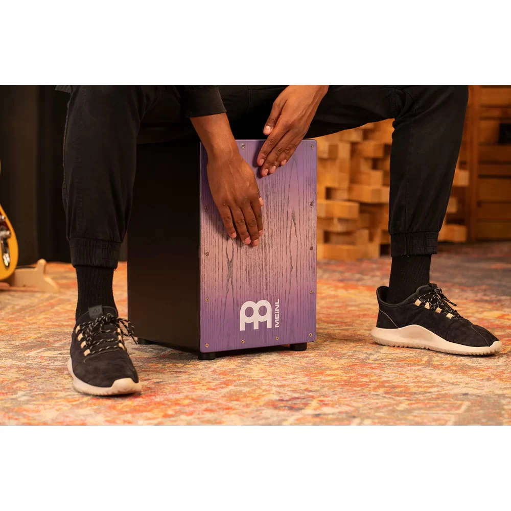 Meinl Percussion Headliner® Series Snare Cajon Lilac Purple Fade - Image 6