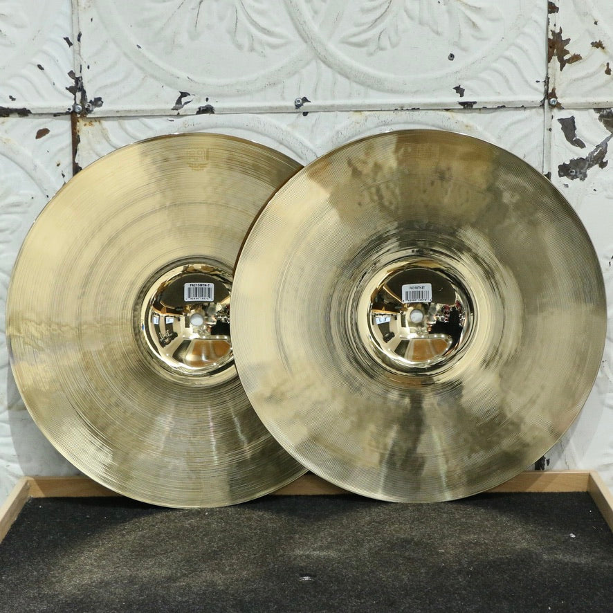 Meinl Pure Alloy Custom Medium Thin Hi-Hat Cymbals 15in (1118/1220g) - Image 2