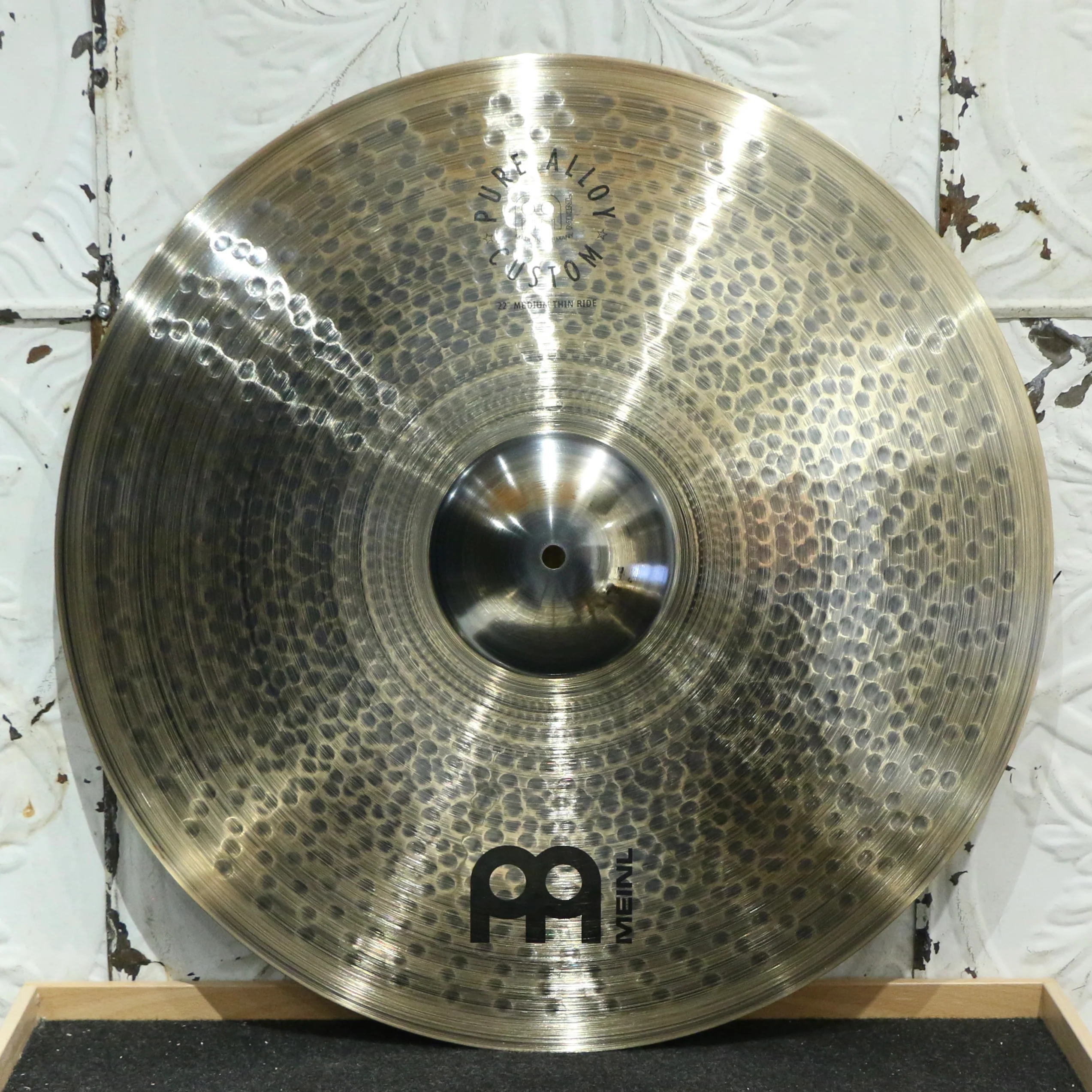 Meinl Pure Alloy Custom Medium Thin Ride 22in (2752g)