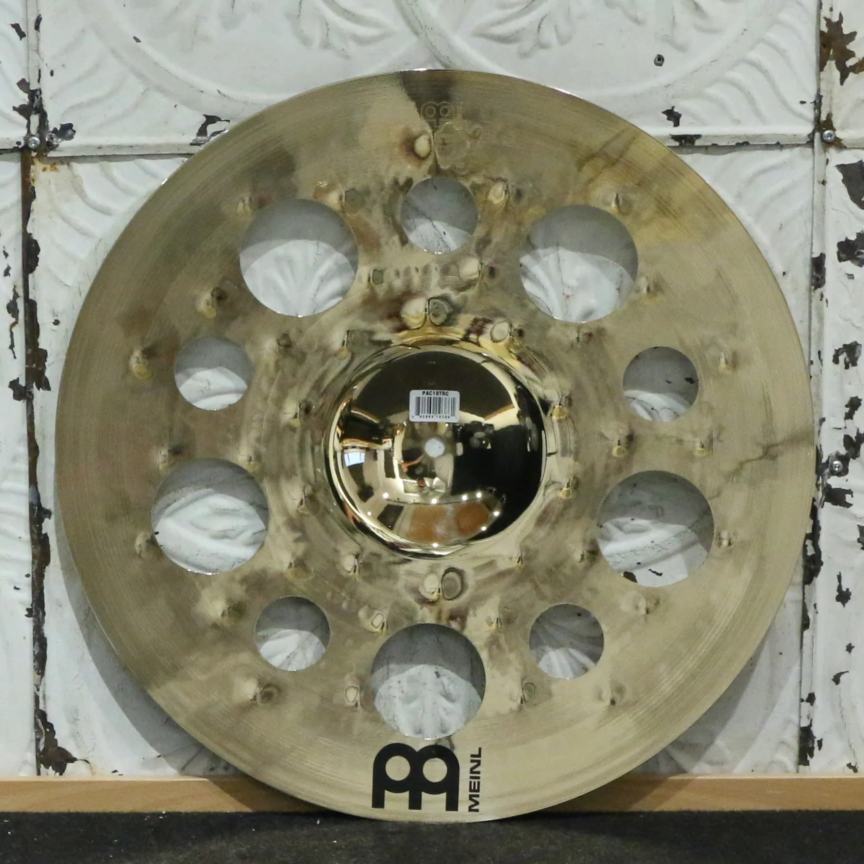 Meinl Pure Alloy Custom Trash Crash Cymbal 18in (970g) - Image 2
