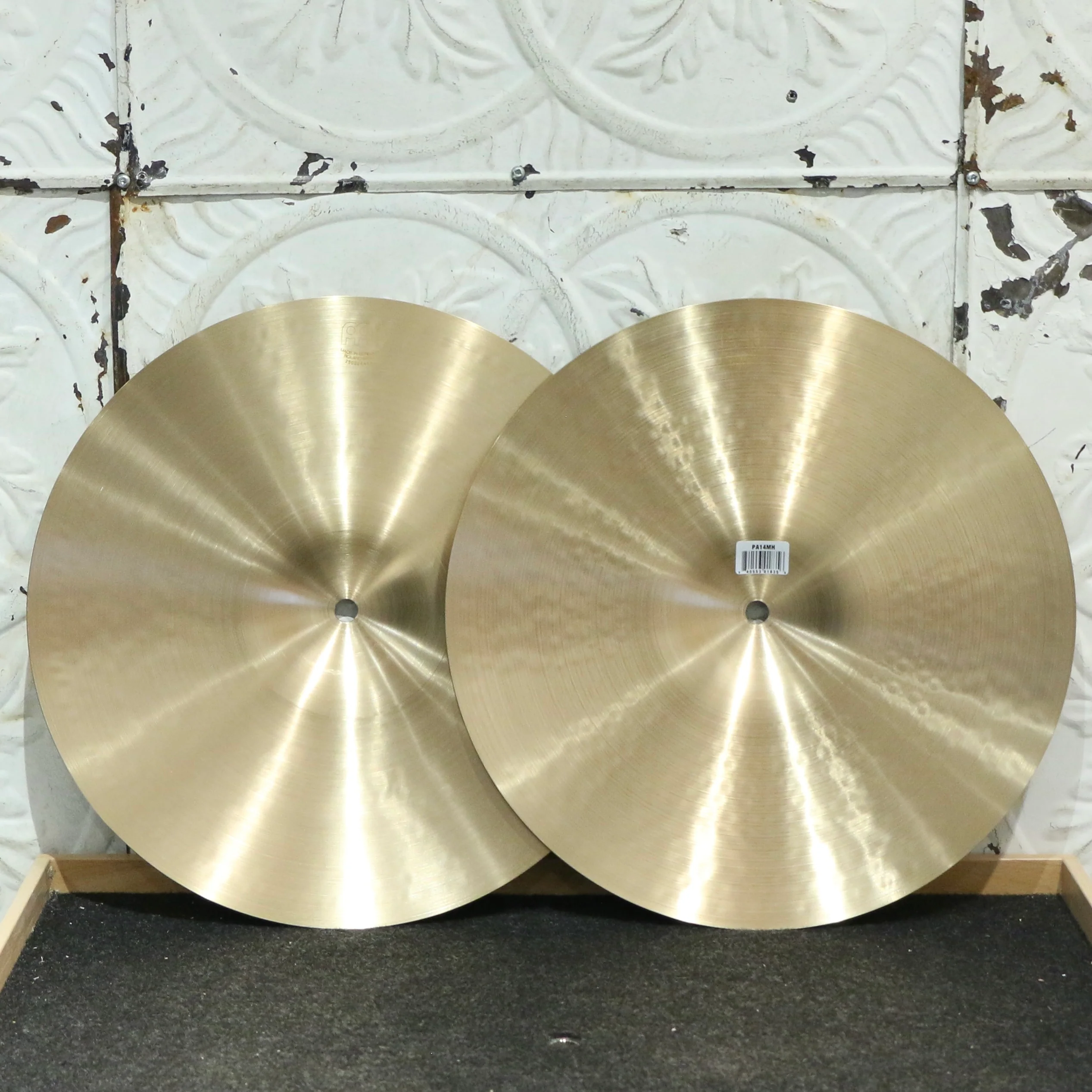 Meinl Pure Alloy Medium Hi-Hat Cymbals 14in (996/1148g) - Image 2