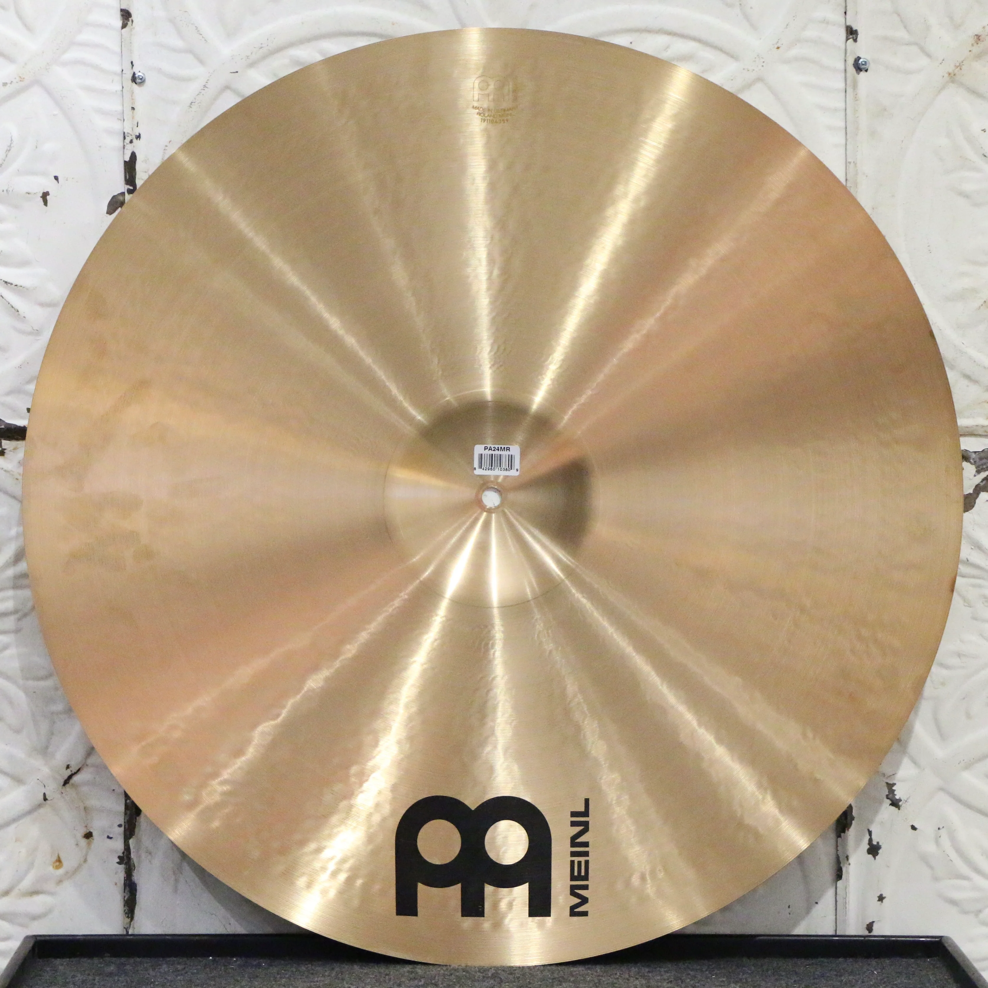DEMO Meinl Pure Alloy Medium Ride Cymbal 24in (3796g) - Image 2