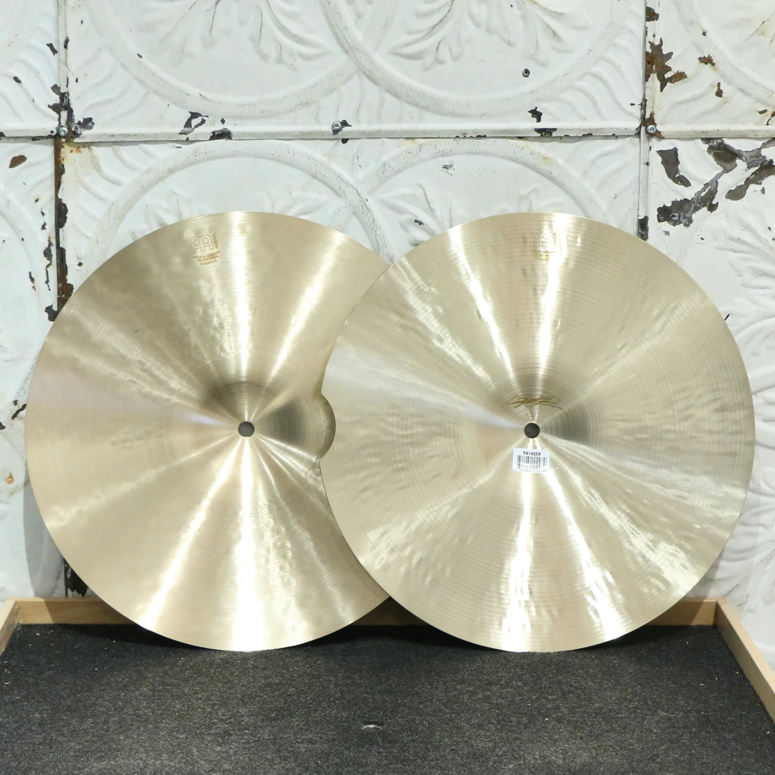 Meinl Pure Alloy Quick Sand Hi-hats 14in (864/996g) - Image 2