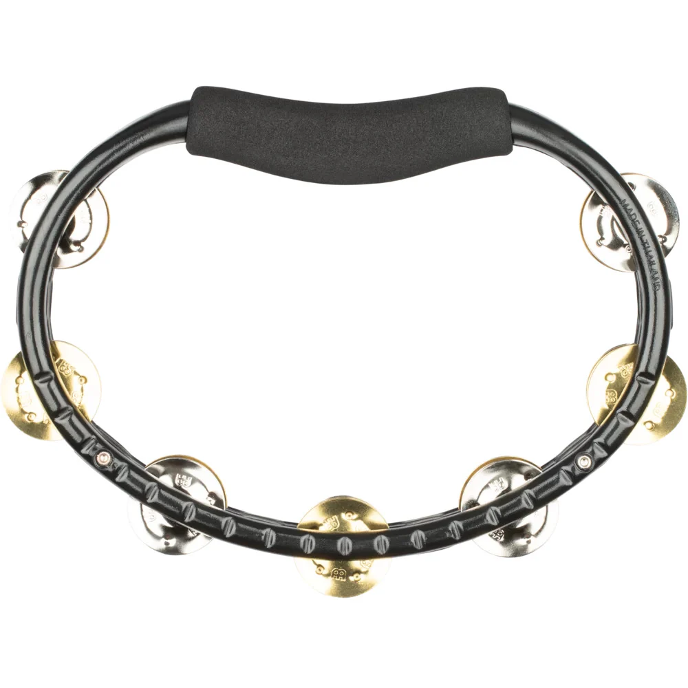 Meinl Recording-Combo Hand Held ABS Tambourine Black Mixed nicke - Image 2