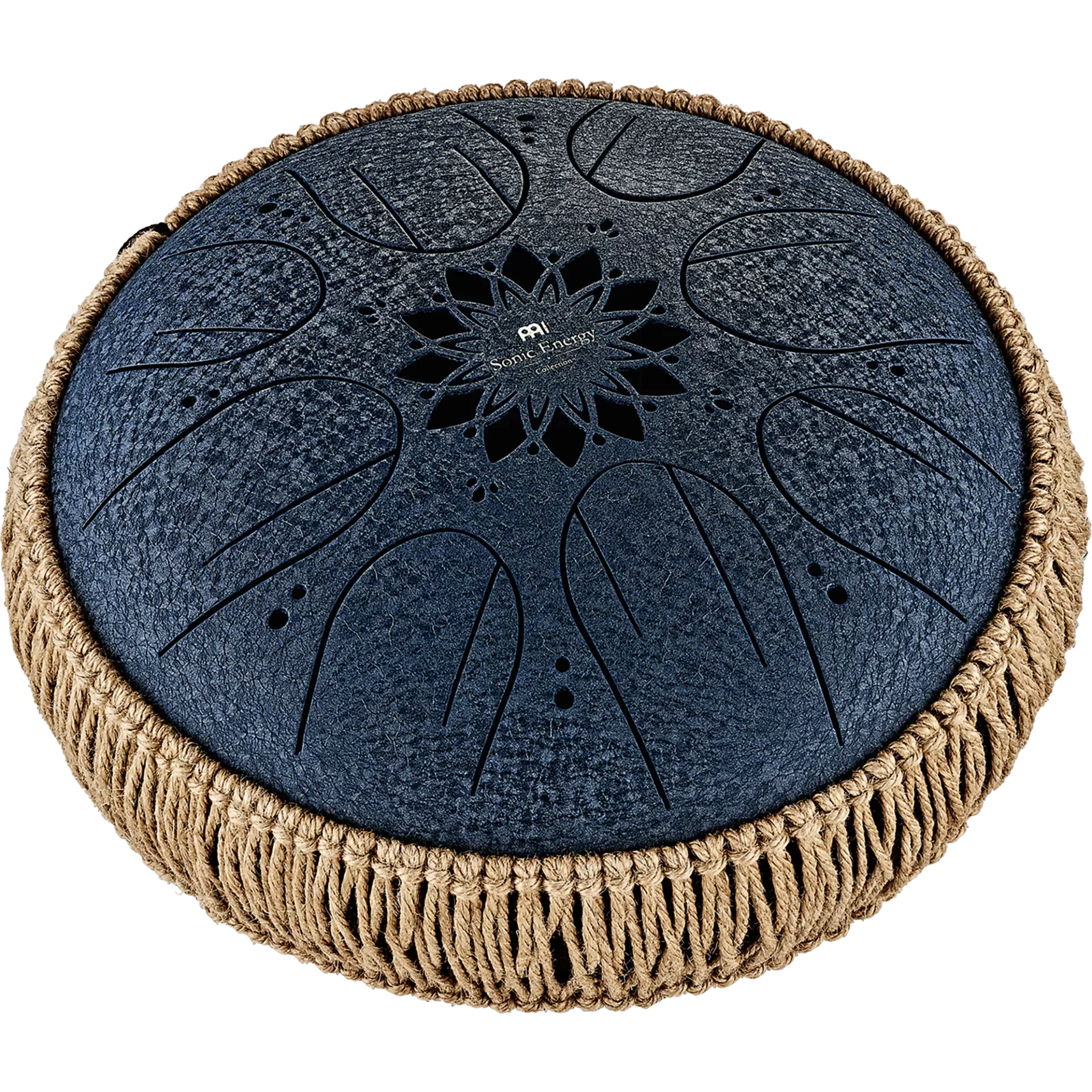 Meinl Sonic Energy Medium Octave Steel Tongue Drum C Minor Navy Blue