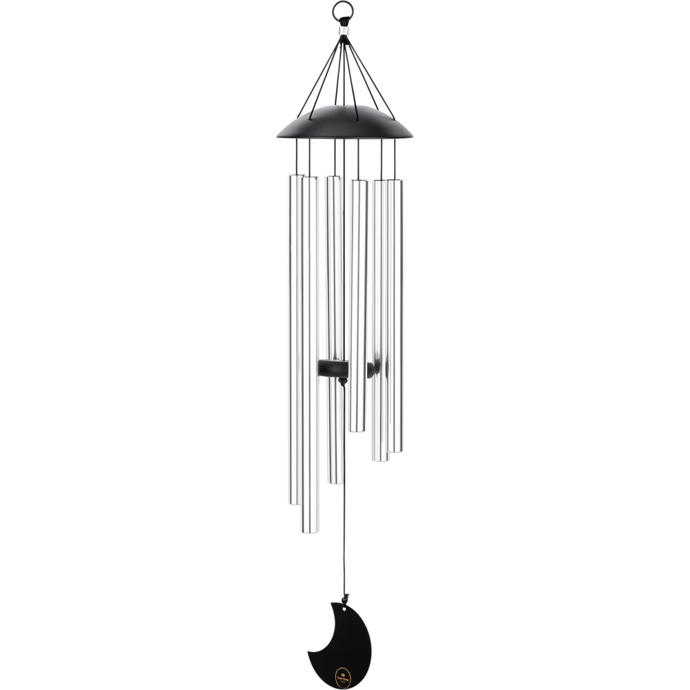 Meinl Sonic Energy Moon Meditation Chime 32" height Silver - Image 2