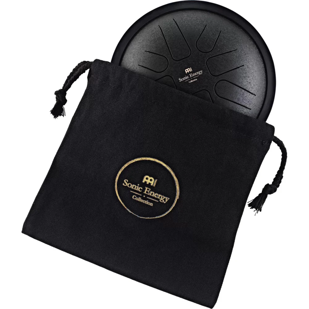 Meinl Sonic Energy Small Steel Tongue Drum, F Minor, Black - Image 3