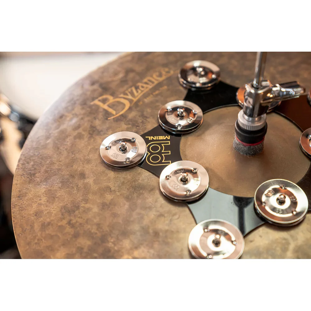 Meinl Super Flex Hi-Hat Tambourine- steel jingles - Image 3