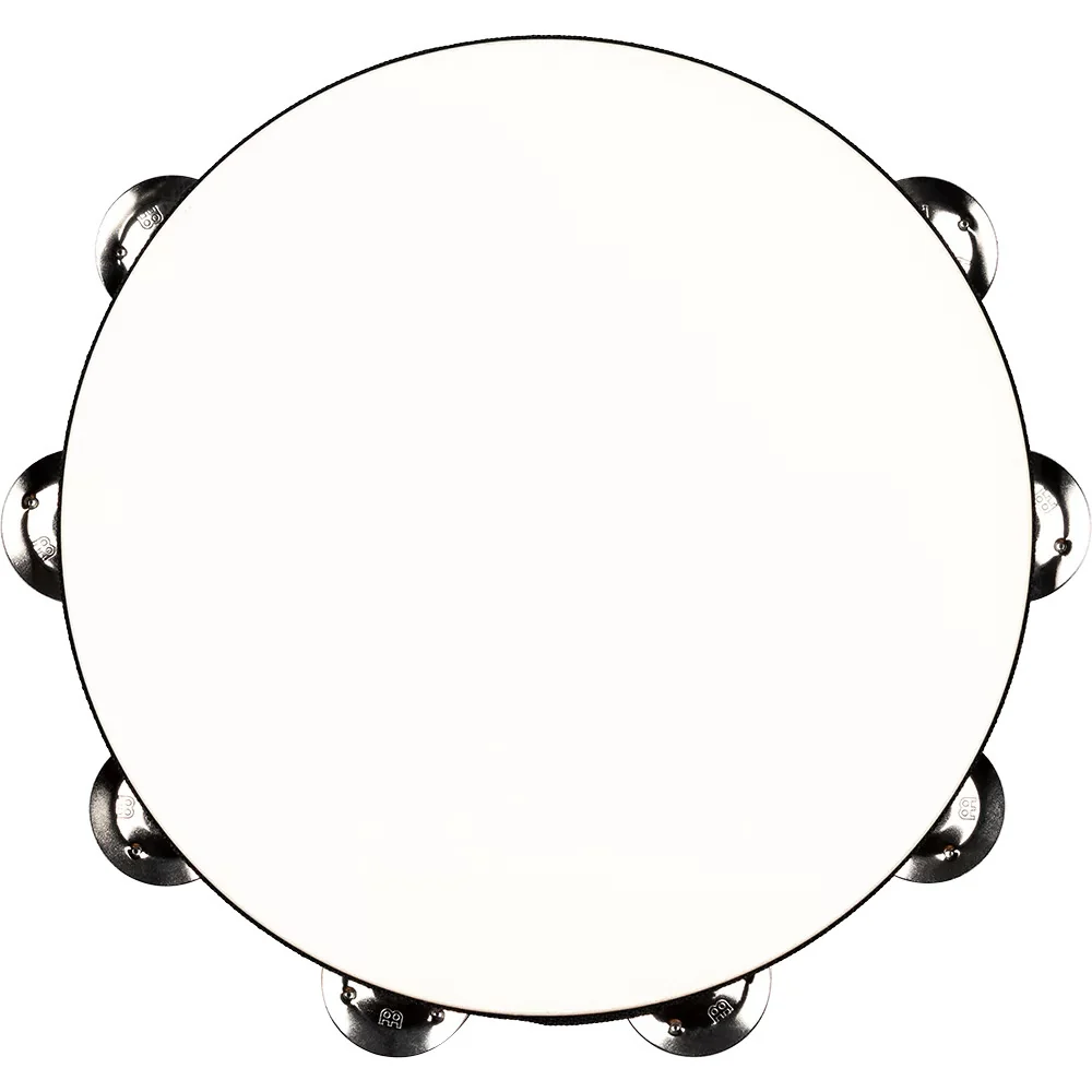 Meinl Traditional Goatskin Wood Tambourine 2 row stainless steel - Image 4