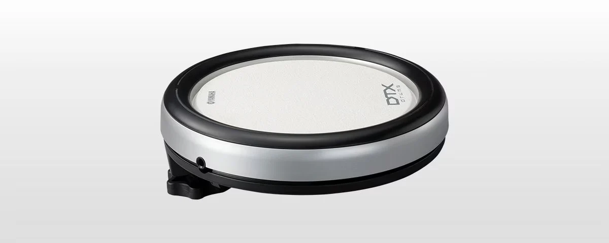 Yamaha snare/tom pad w/ Textured Cellular Silicone Head, 8in, 3-zone