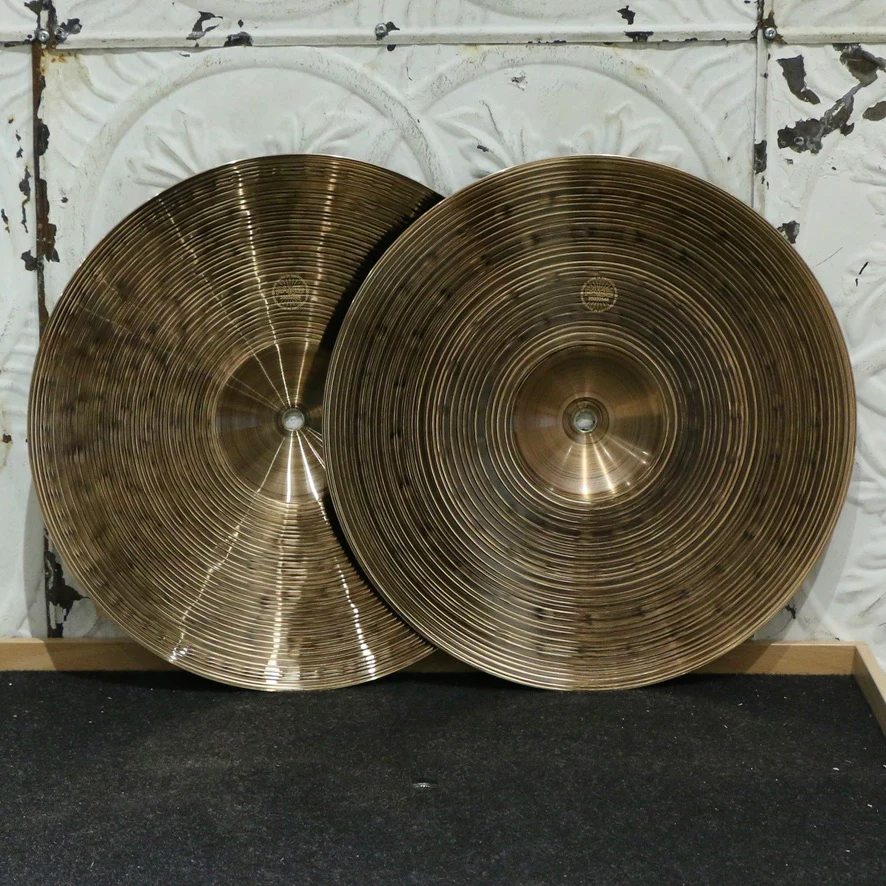 Paiste 900 Natural Hi-Hat Cymbals 14in (832/1112g) - Image 2