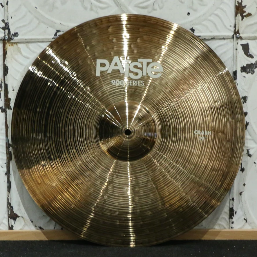 Paiste 900 Natural Crash Cymbal 19in (1644g)