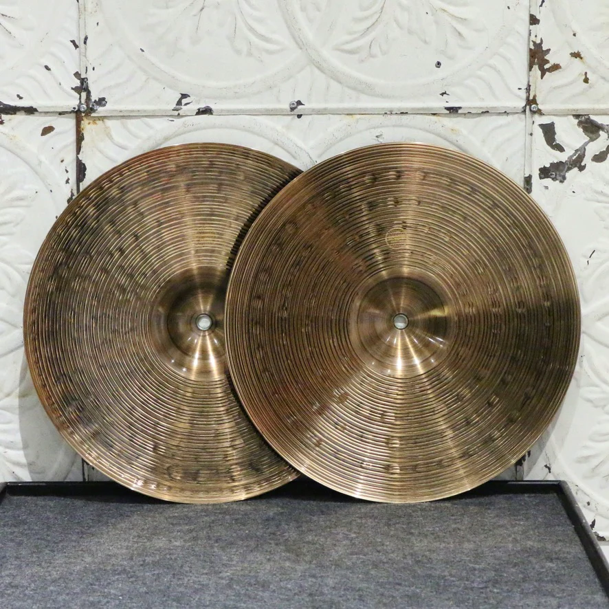 Paiste 900 Natural Heavy Hi-hat Cymbals 15in (1120/1526g) - Image 2