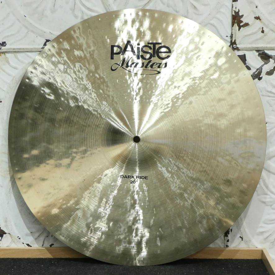 Paiste Masters Dark Ride Cymbal 20in (1986g)