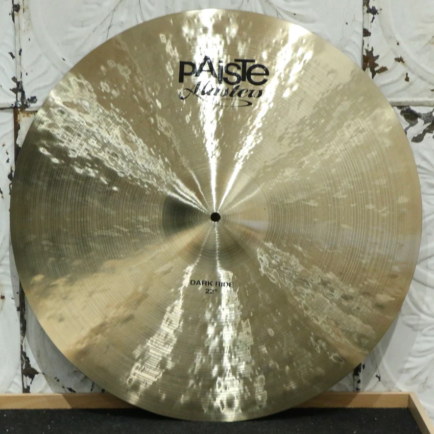 Paiste Masters Dark Ride Cymbal 22in (2636g)