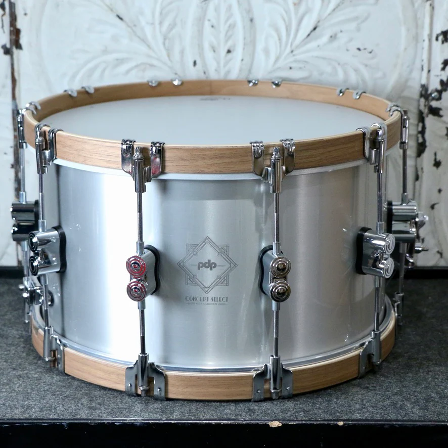 PDP Concept Select Seamless Aluminum Snare Drum 14X8po