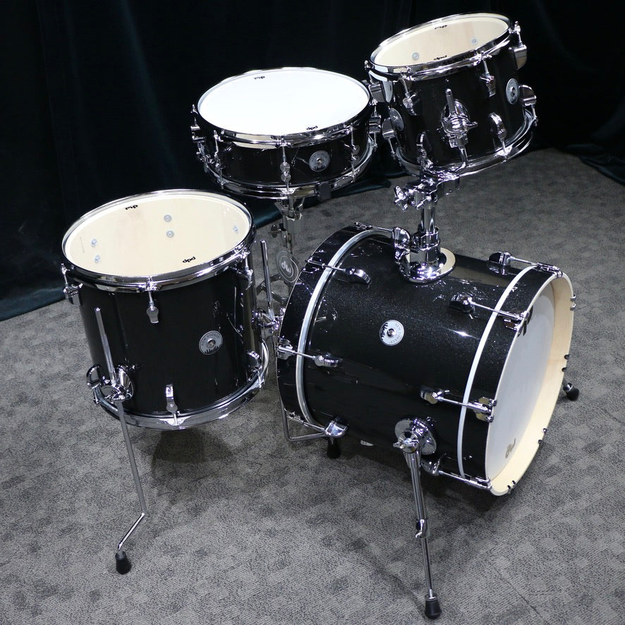 PDP New Yorker Drumset 16-10-13+14in - Black Onyx Sparkle - Image 3