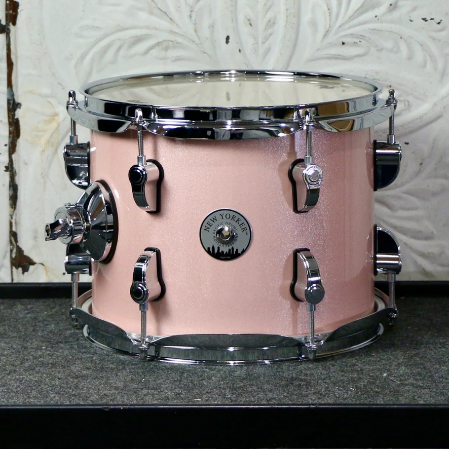 PDP New Yorker Drumset 16-10-13+14in - Pale Rose Sparkle - Image 3