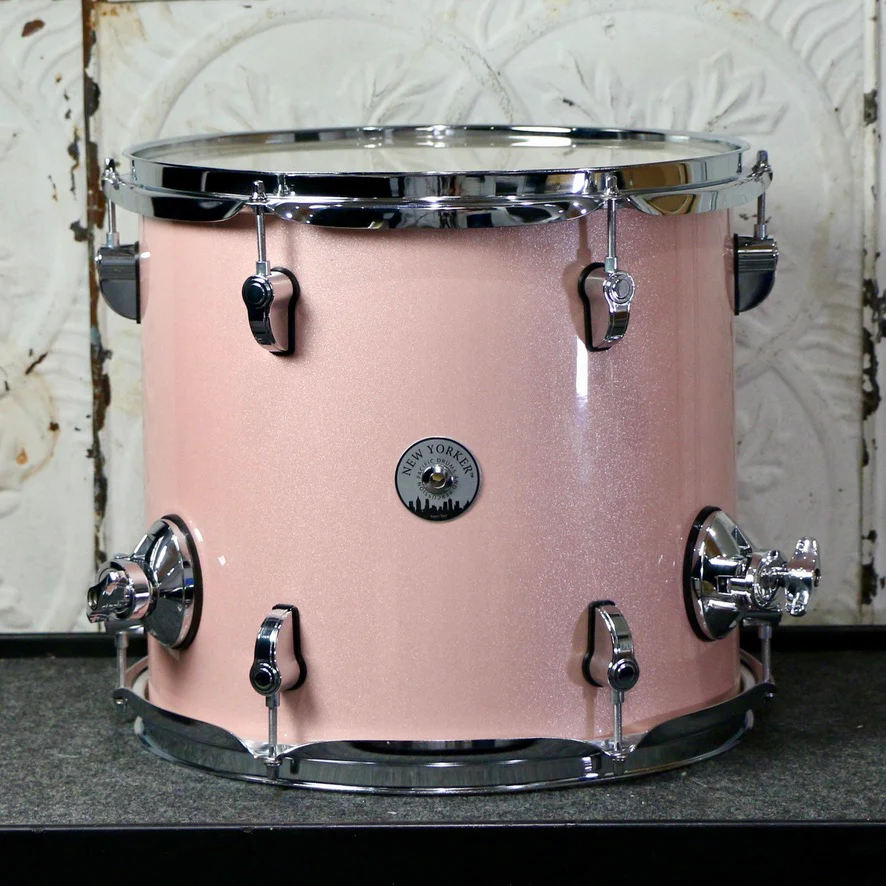 PDP New Yorker Drumset 16-10-13+14in - Pale Rose Sparkle - Image 5