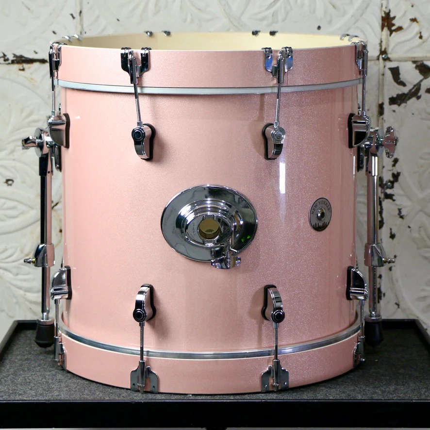 PDP New Yorker Drumset 16-10-13+14in - Pale Rose Sparkle - Image 7