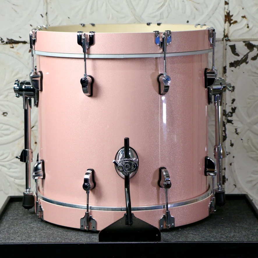 PDP New Yorker Drumset 16-10-13+14in - Pale Rose Sparkle - Image 8