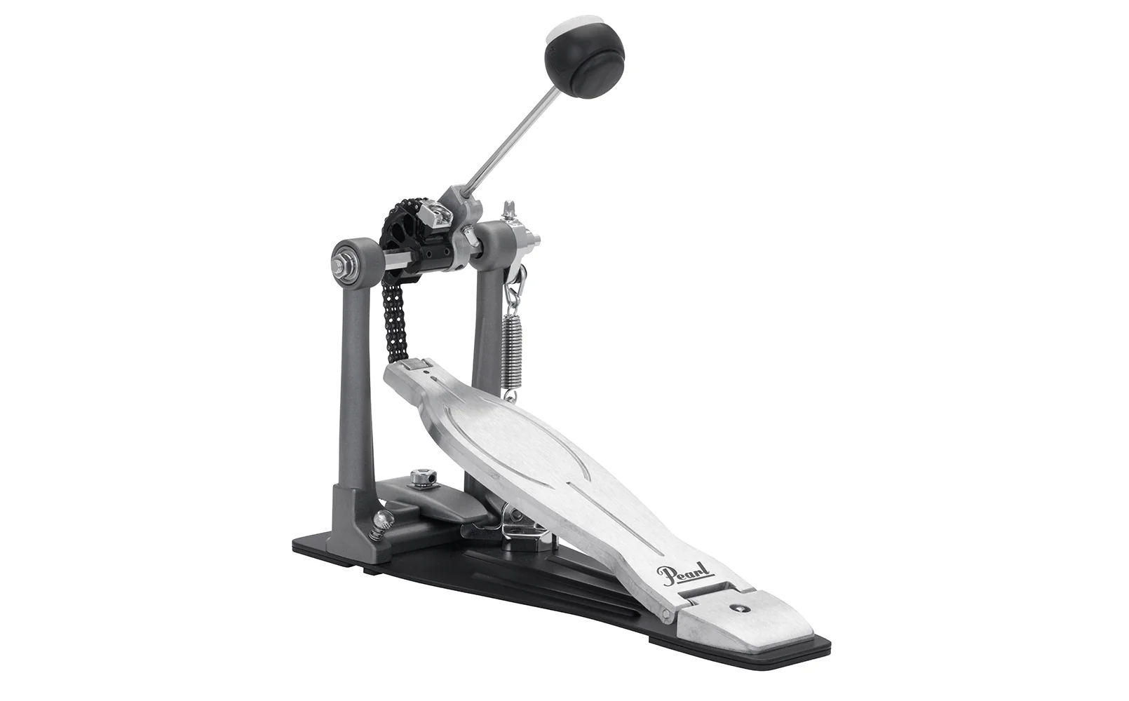 Pearl Black Single Pedal P1030 - Eliminator Solo Series - Image 2