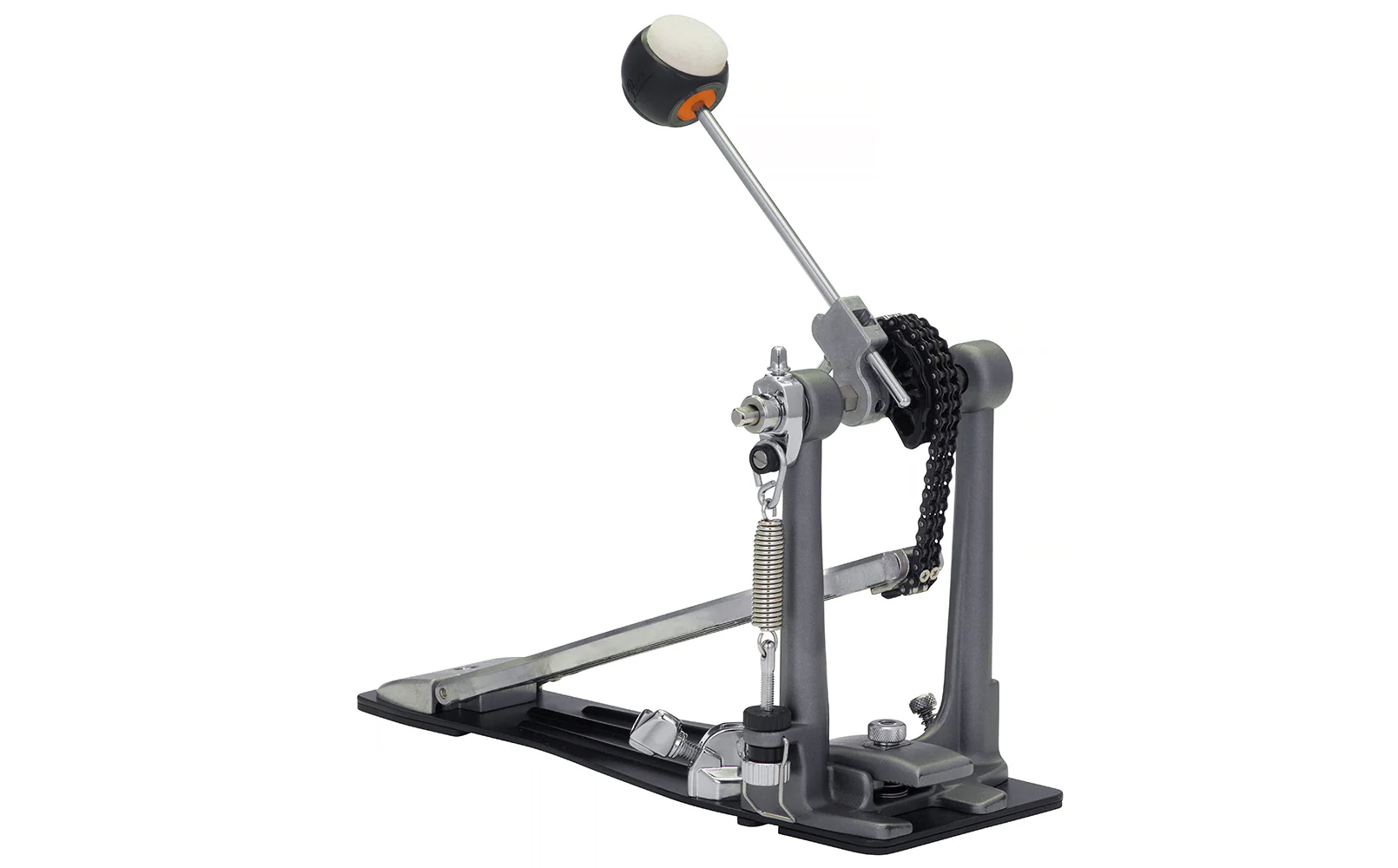 Pearl Black Single Pedal P1030 - Eliminator Solo Series - Image 3