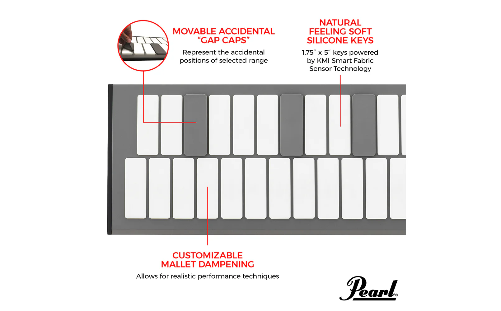 Pearl malletSTATION 3.0 Oct Adjustable Range Electronic Mallet C - Image 7