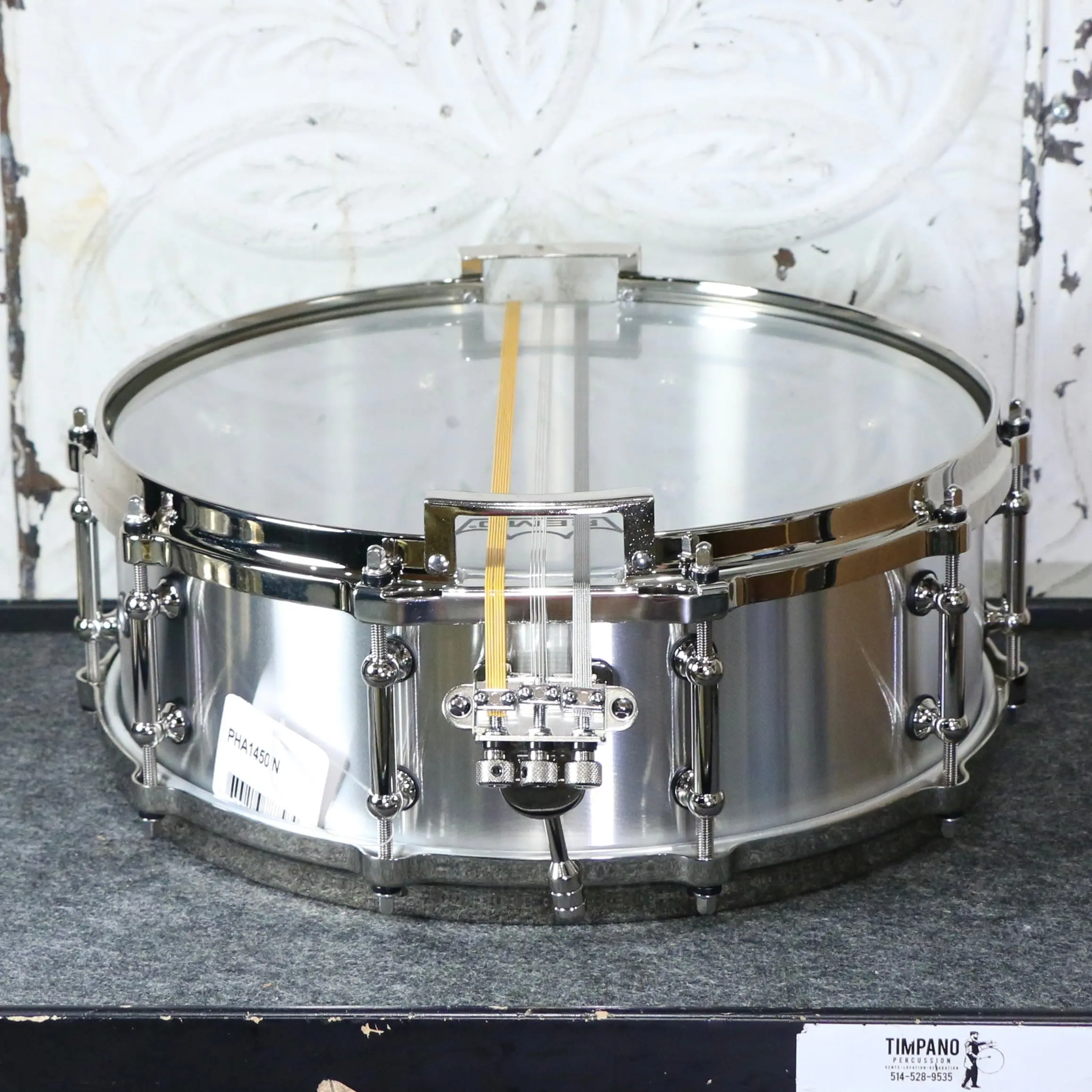 Pearl Philharmonic Series Concert Snare Drum Cast Aluminum 14X5in - Image 3