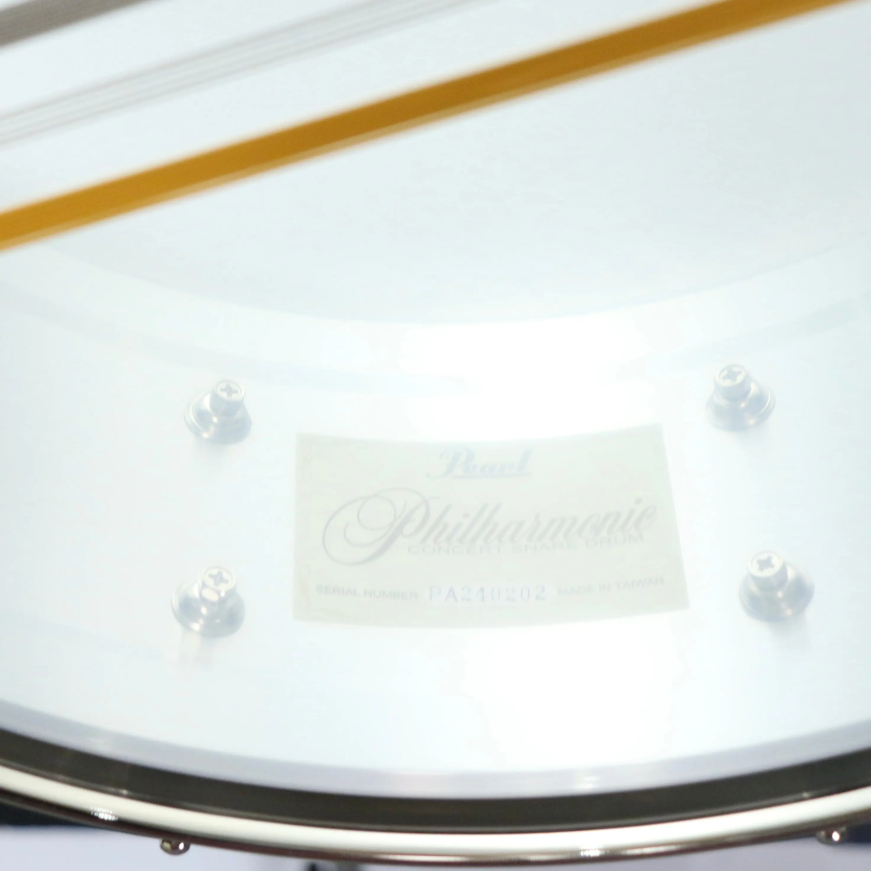 Pearl Philharmonic Series Concert Snare Drum Cast Aluminum 14X5in - Image 5