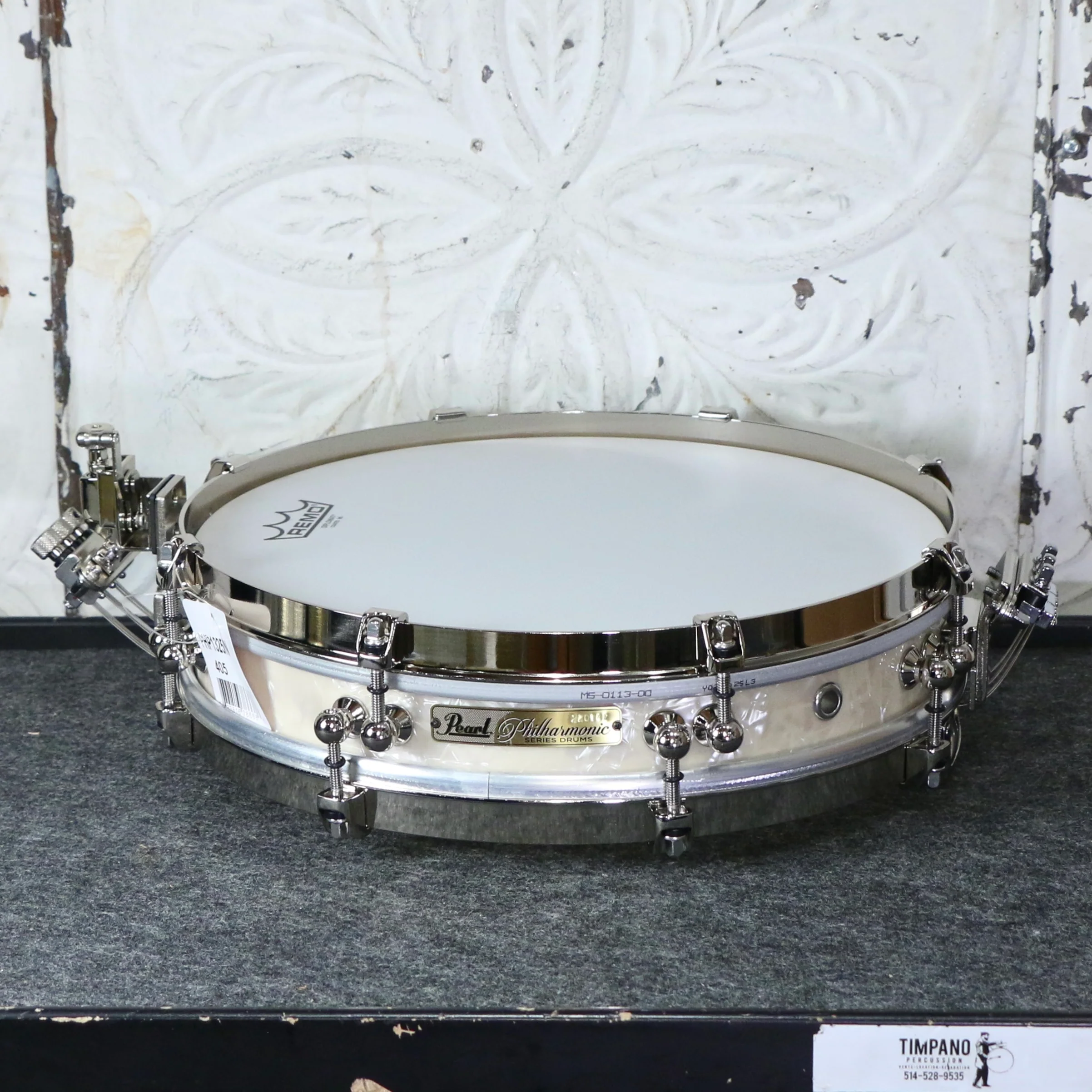 Pearl Philharmonic Series Concert Snare Drum 8-ply Maple Pancake 13X2.5in