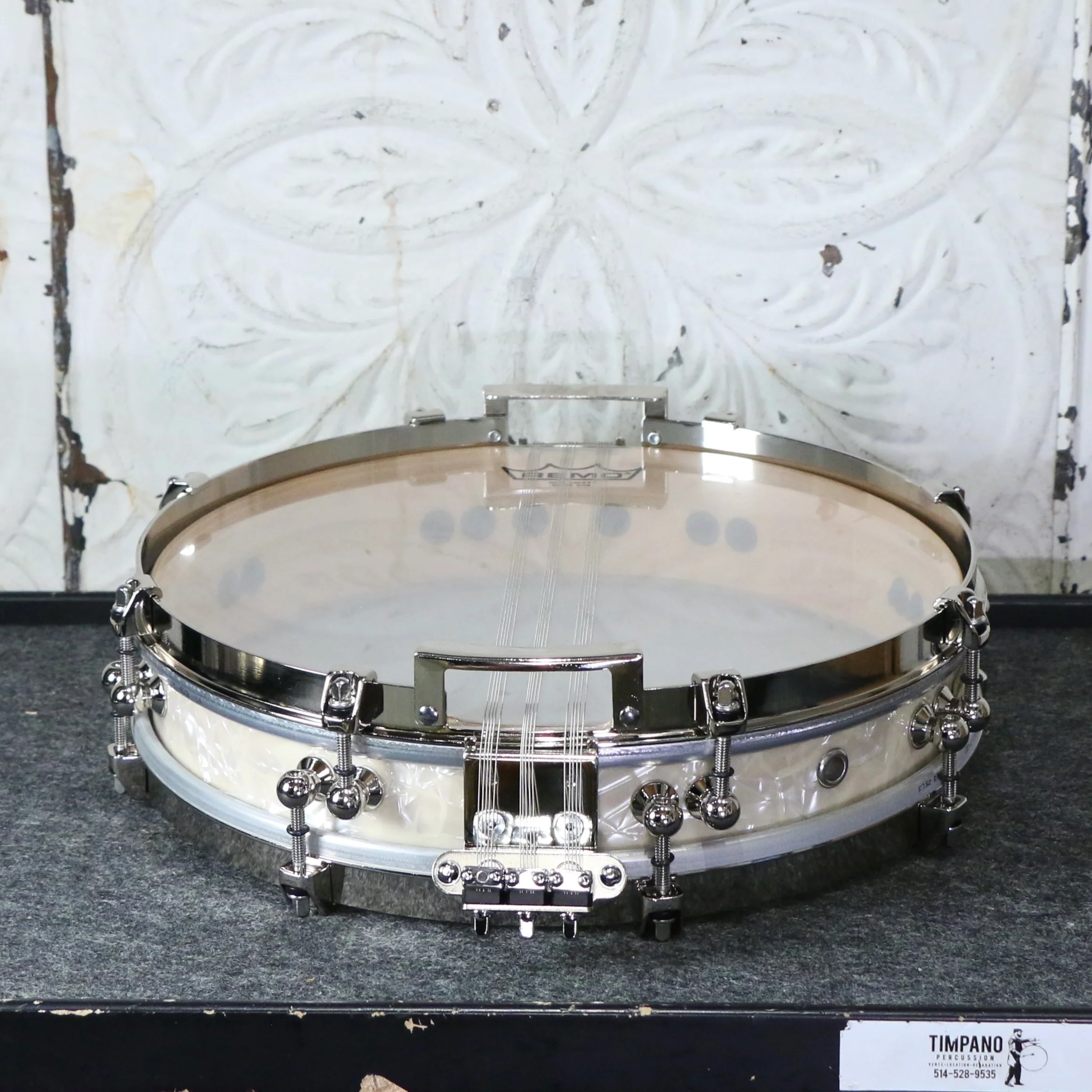Pearl Philharmonic Series Concert Snare Drum 8-ply Maple Pancake 13X2.5in - Image 3